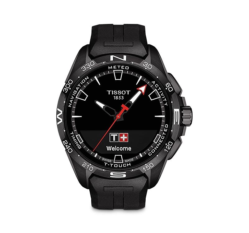 Tissot T-Touch Connect Rubber Strap Solar Watch Product Image