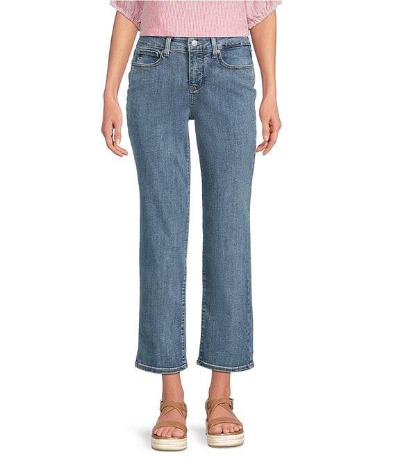 NYDJ Straight Leg Stretch Ankle Jeans Product Image