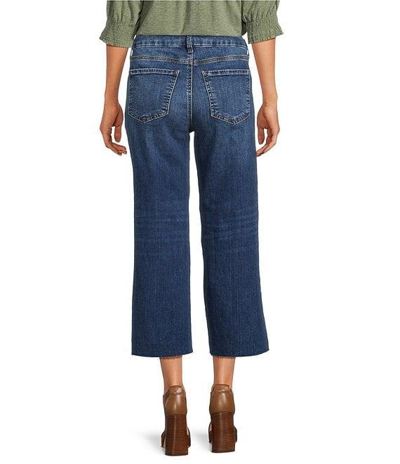 KUT from the Kloth Petite Size Meg High Rise Relaxed Fit Wide Leg Jeans Product Image