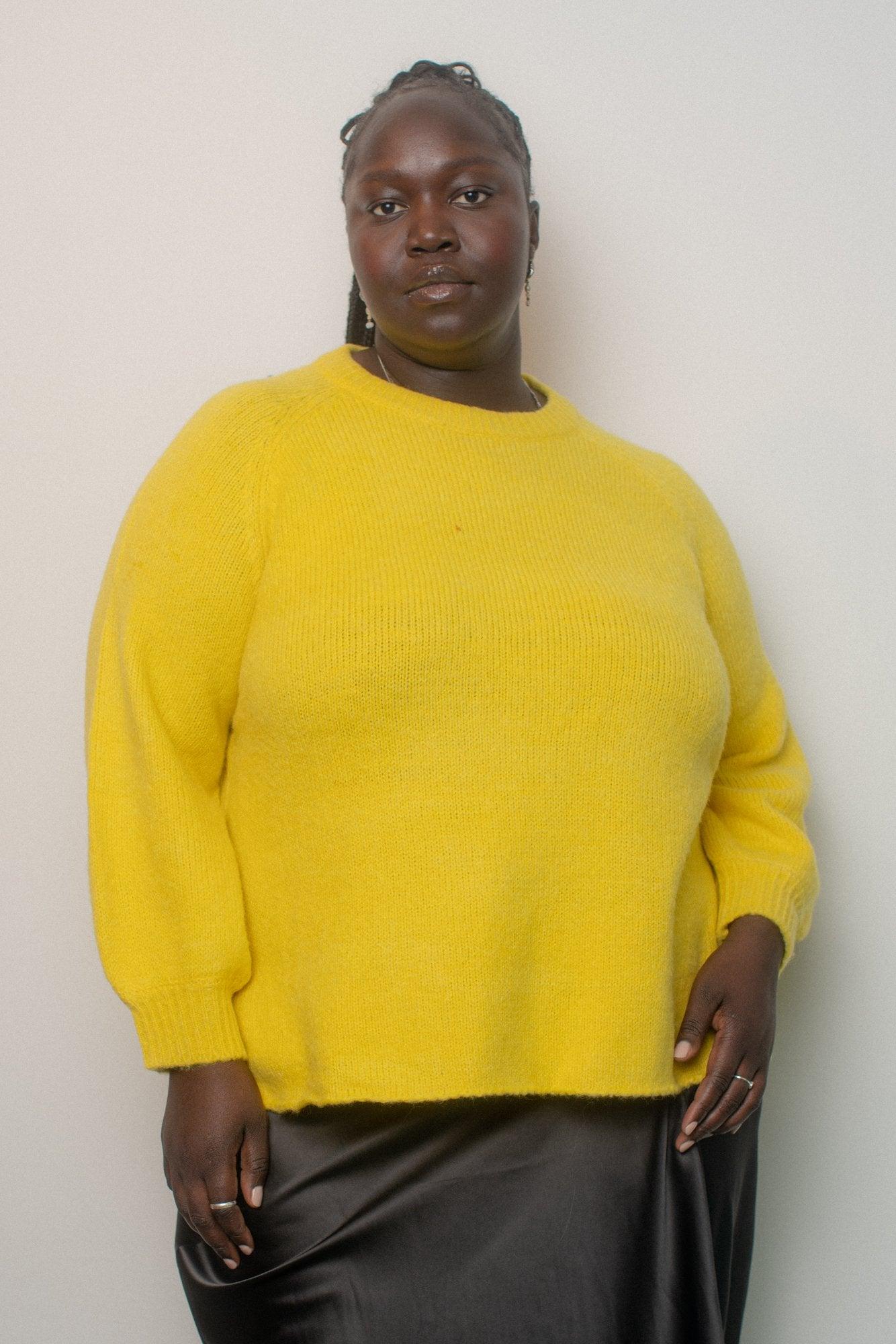 Harold Sweater  - Blazing Yellow Product Image