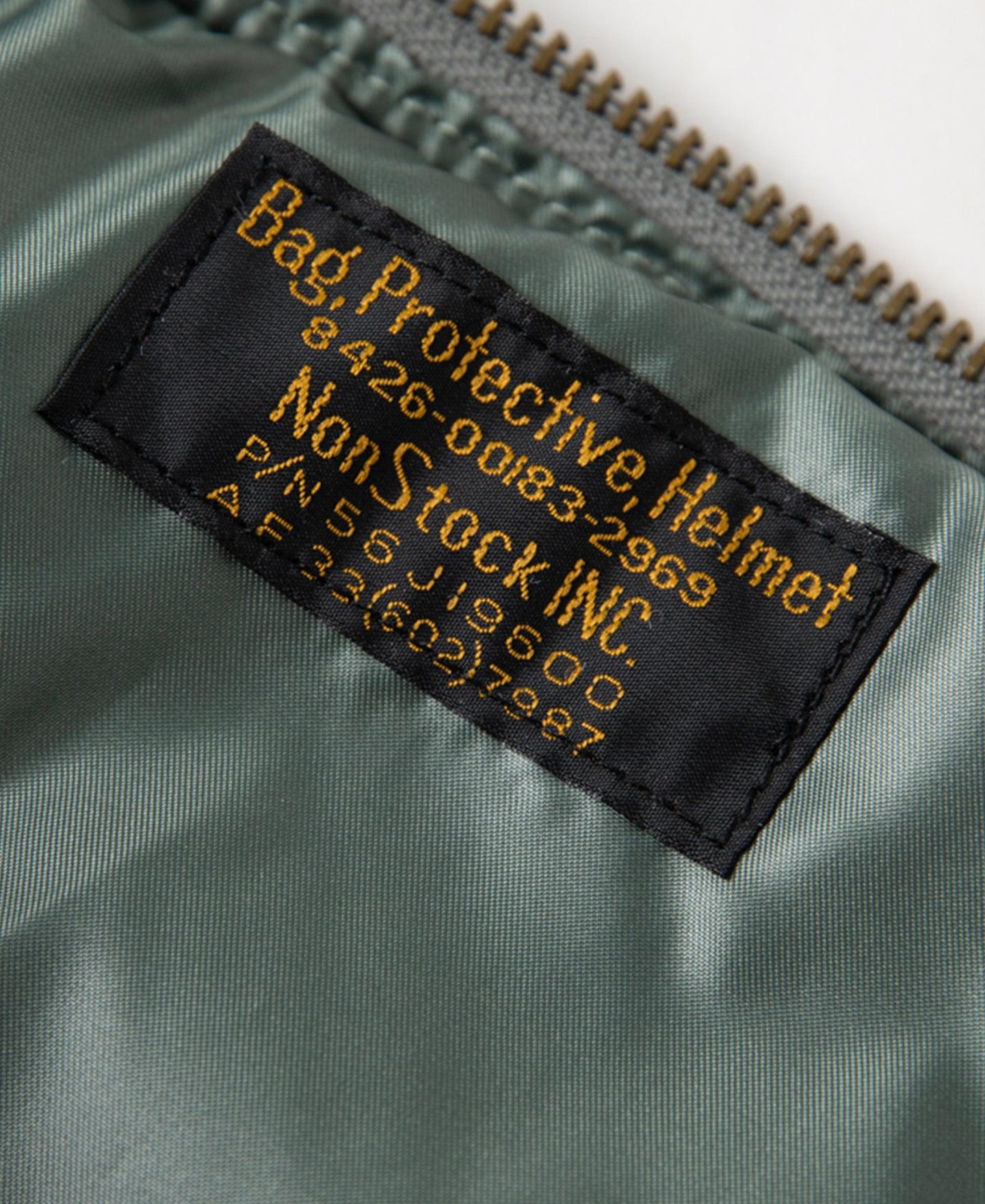 1950s USAF Helmet Bag - Sage Green Product Image