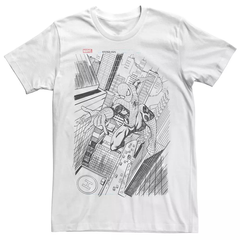 Men's Marvel City Swings Graphic Tee,  Product Image