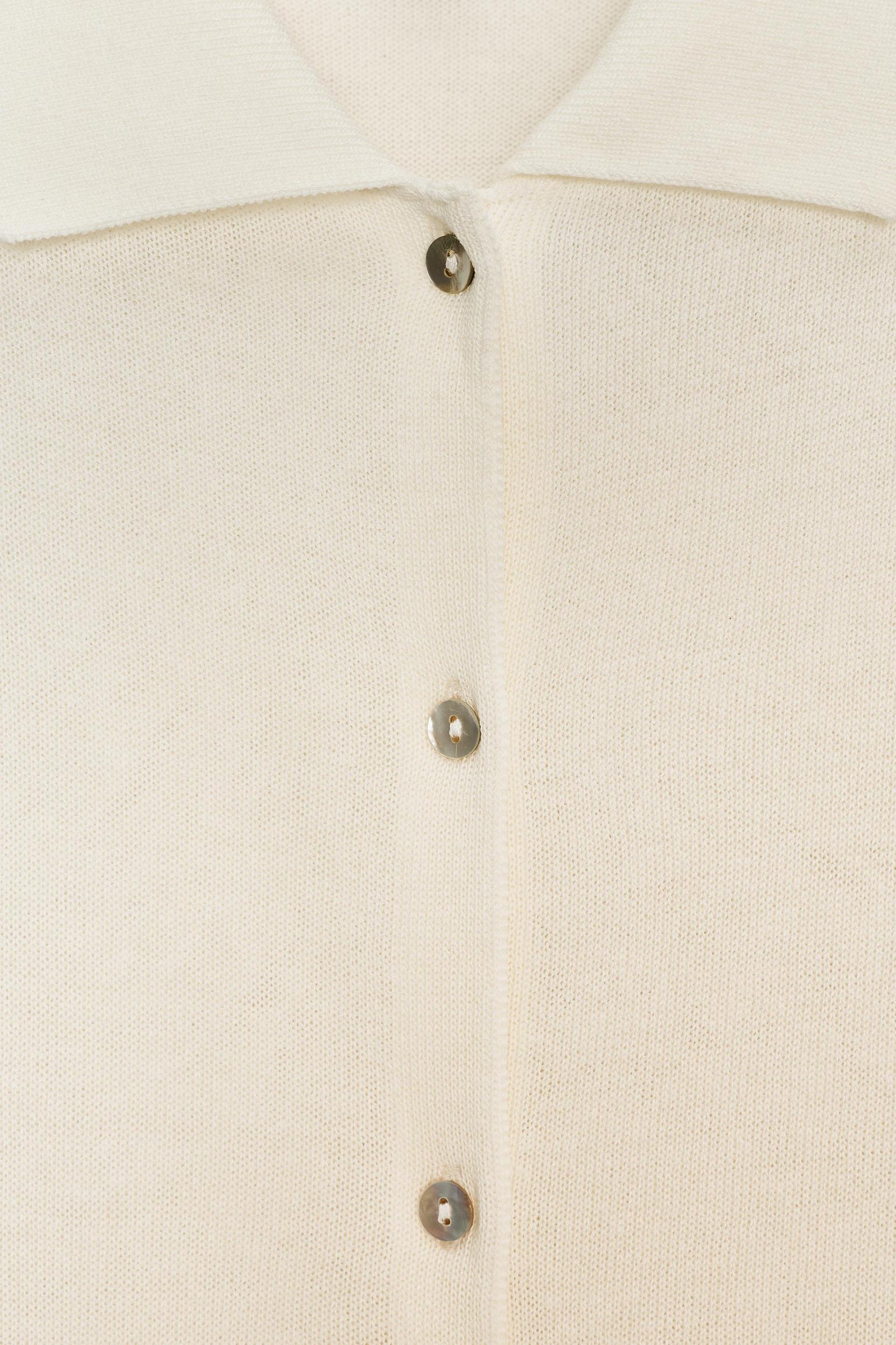 PLAIN KNIT POLO SHIRT Product Image