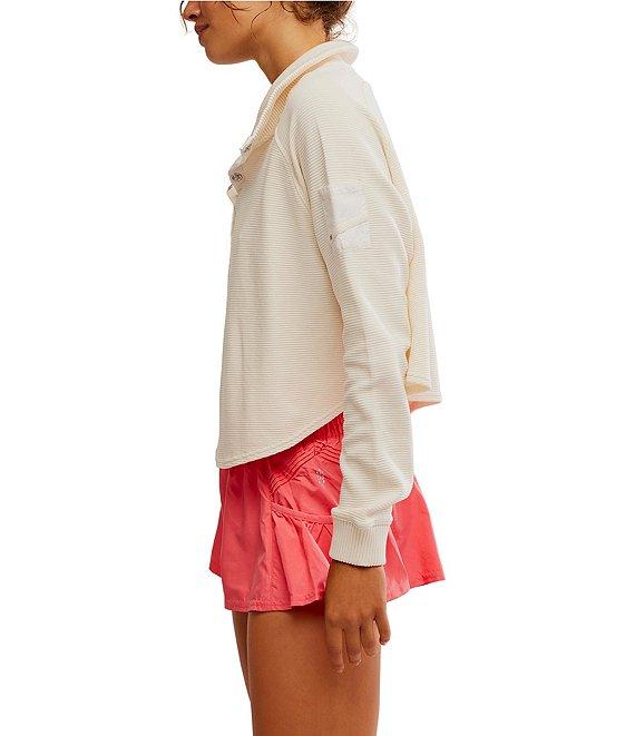 FP Movement So Fly Ribbed Henley Layer Top Product Image