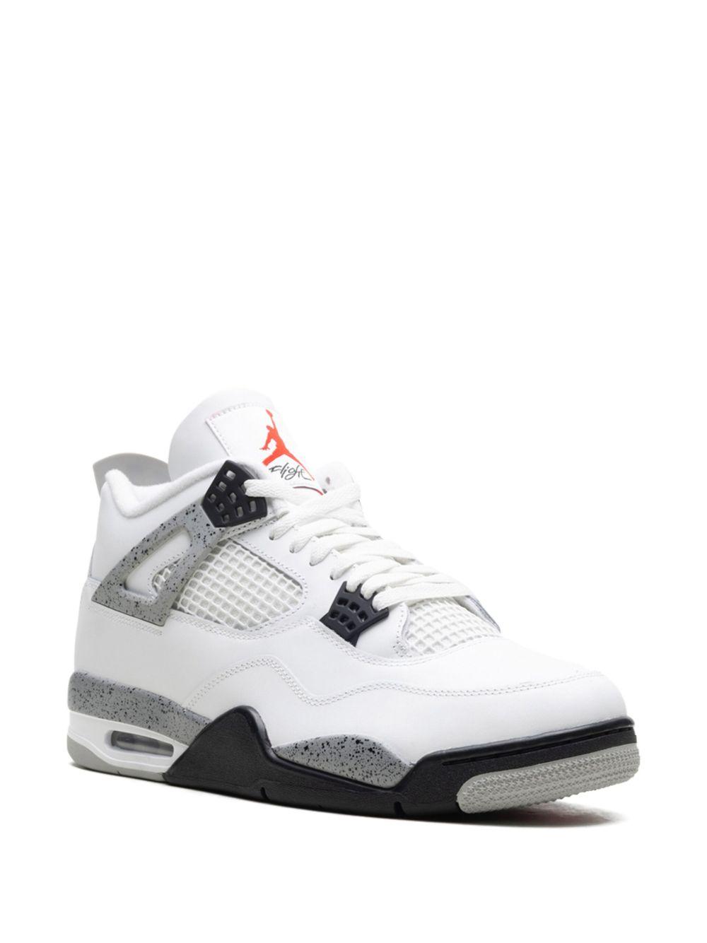 Air Jordan 4 OG "White Cement" sneakers Product Image