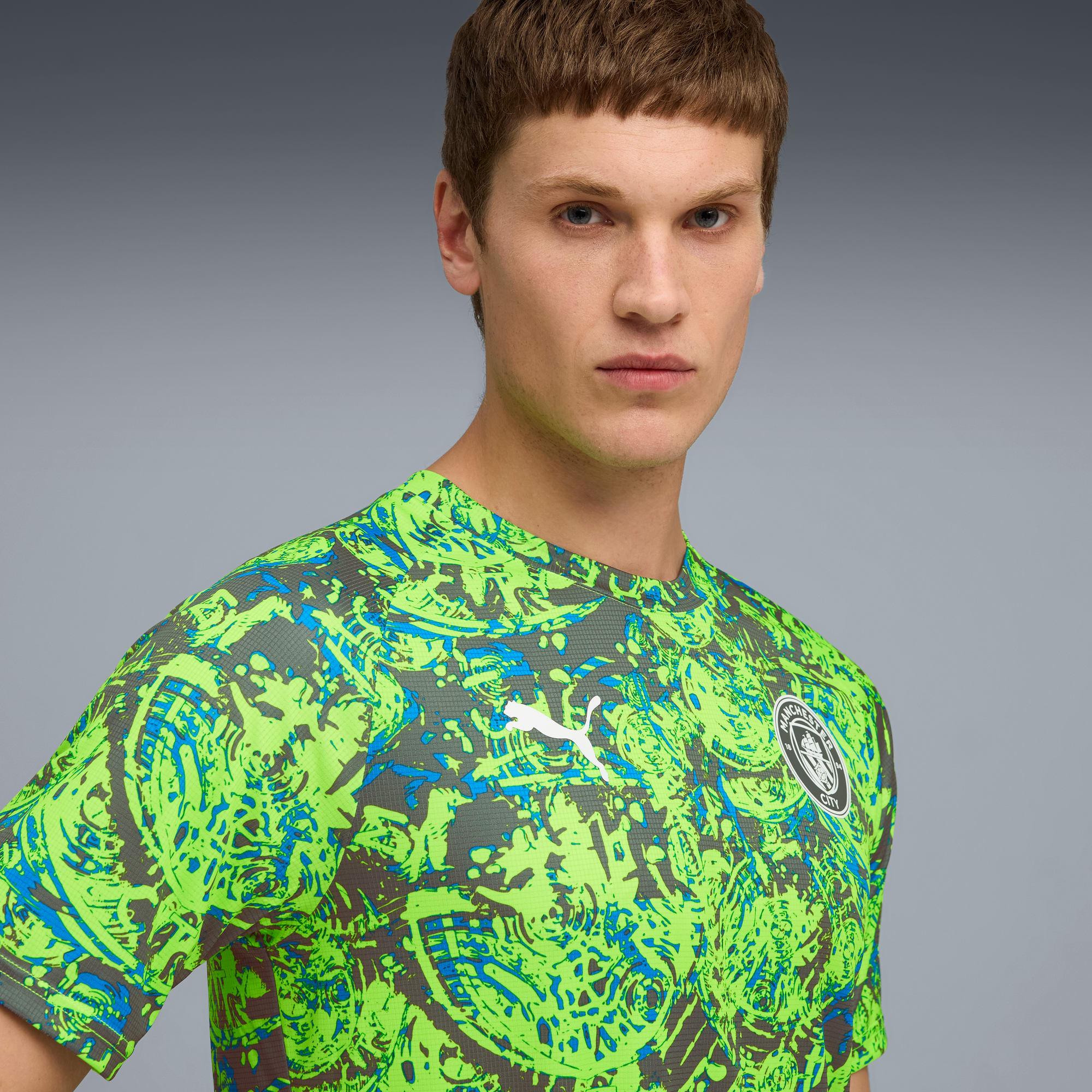 Manchester City Men's Soccer Warm-Up Jersey Product Image