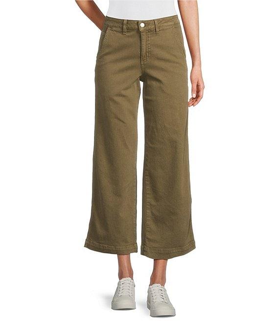 L.L.Bean 207 Vintage High Rise Wide Leg Stretch Denim Jeans Product Image