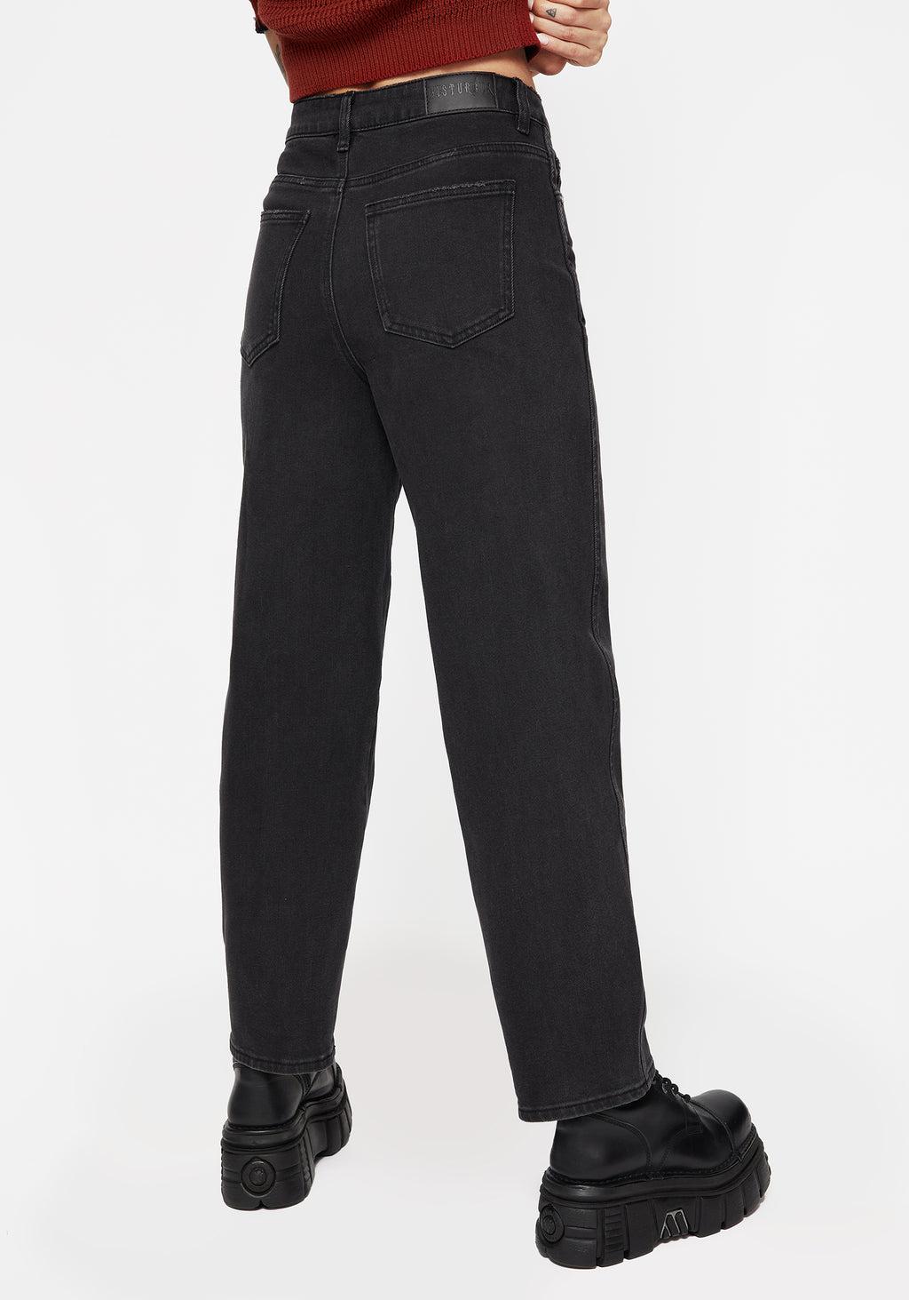 Malevolence Denim Barrel Leg Jeans Product Image