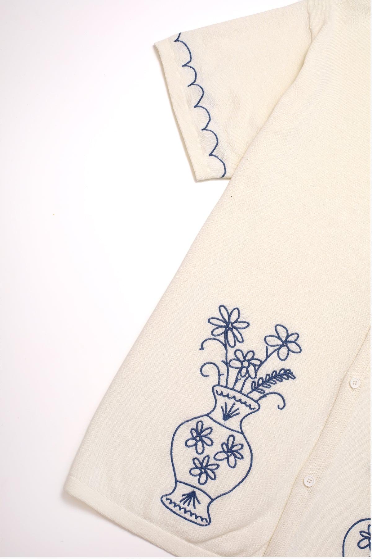 Service Works - Knitted Vase Shirt - Off-White Product Image