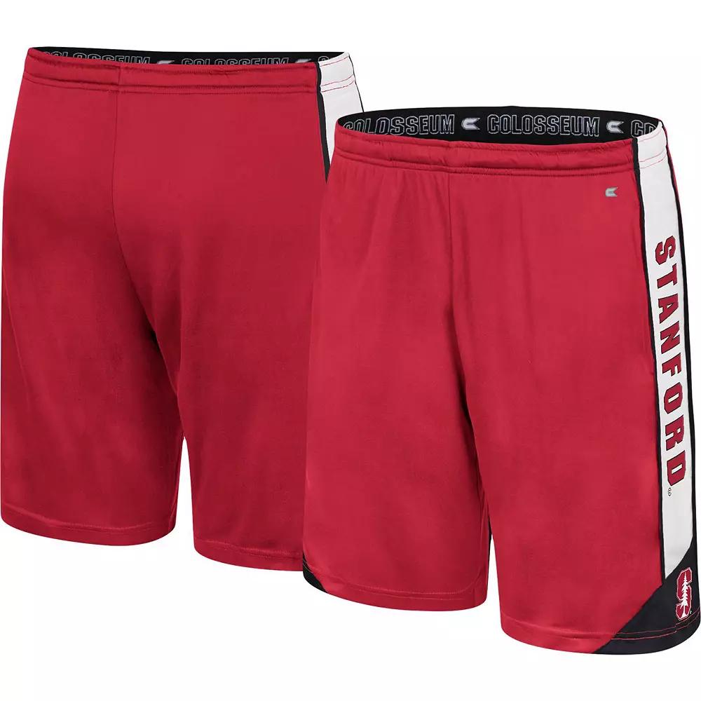 Men's Colosseum Cardinal Stanford Cardinal Haller Shorts,  Product Image