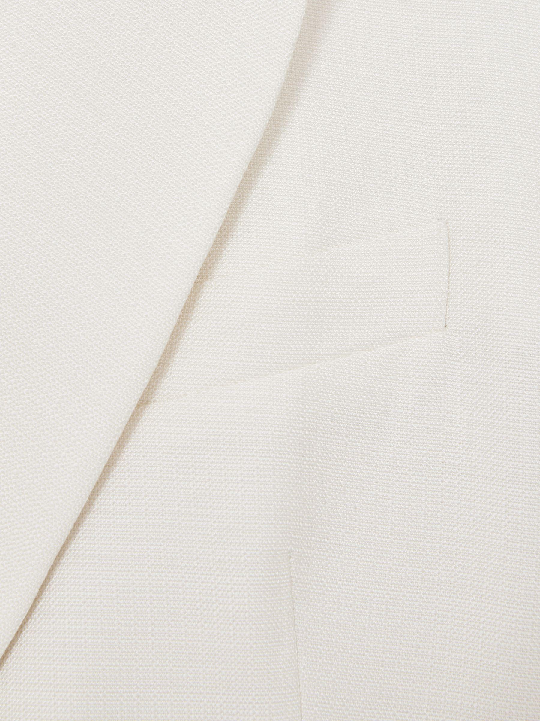 Atelier Double-Breasted Suit Blazer in White Product Image