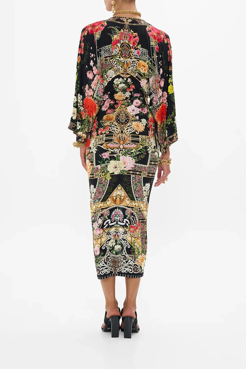 CAMILLA LONG SPLIT FRONT TWIST DRESS Product Image