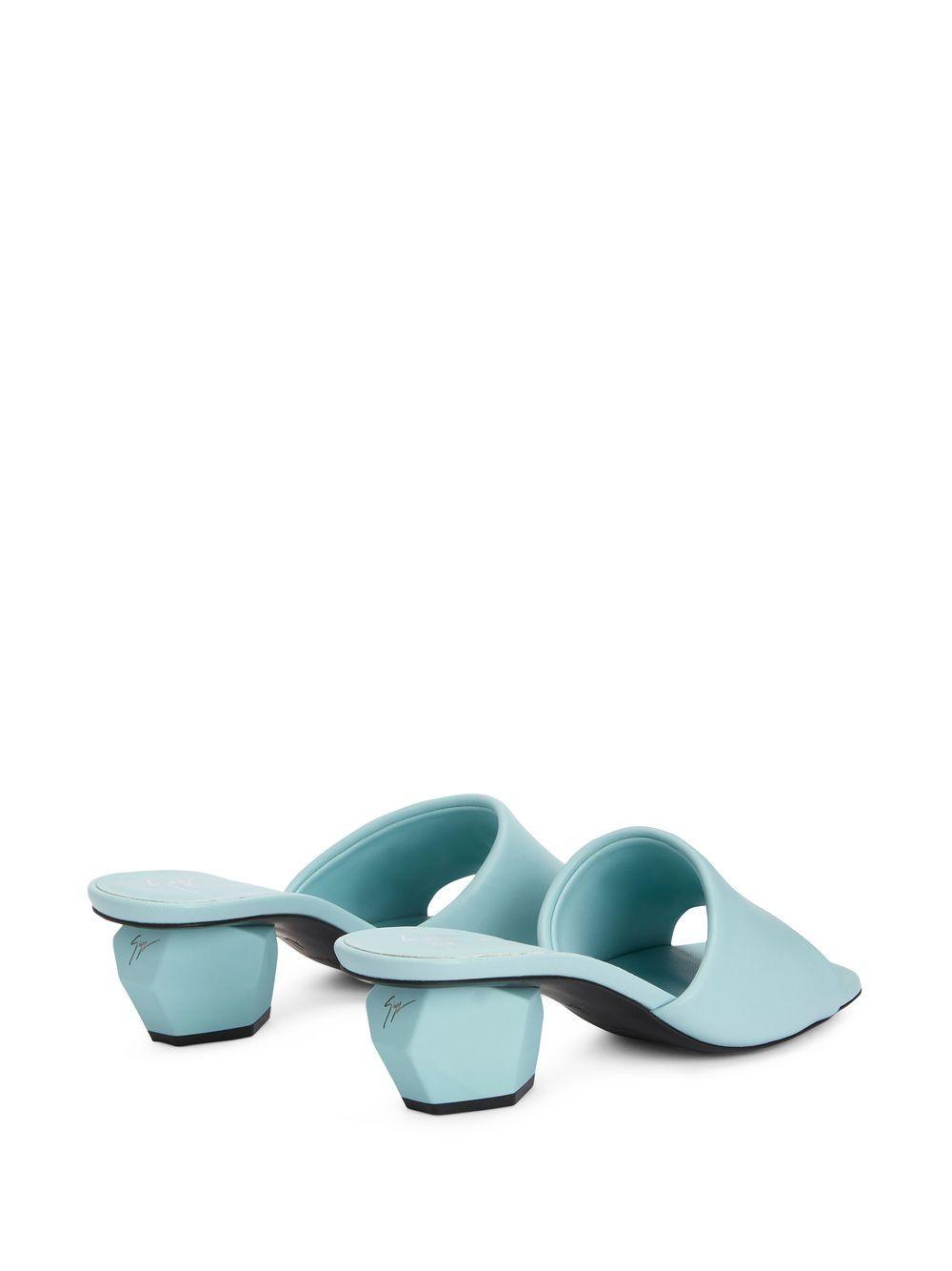 Rozalie jewel-heel sandals Product Image