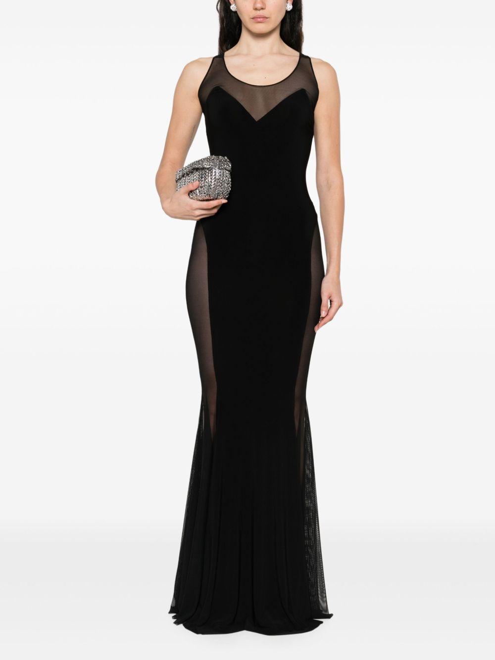 panelled maxi dress Product Image