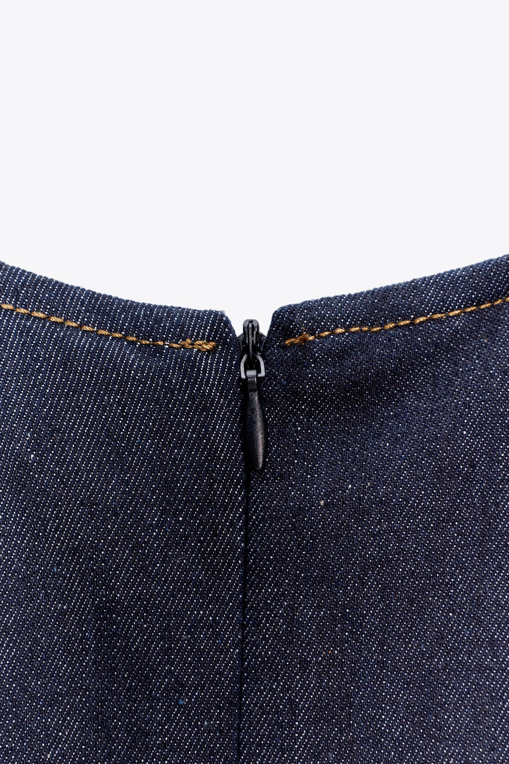 ZW COLLECTION DENIM LONG DRESS Product Image