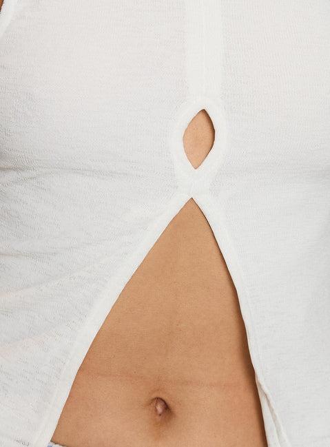 Lantau Tank Top White Product Image