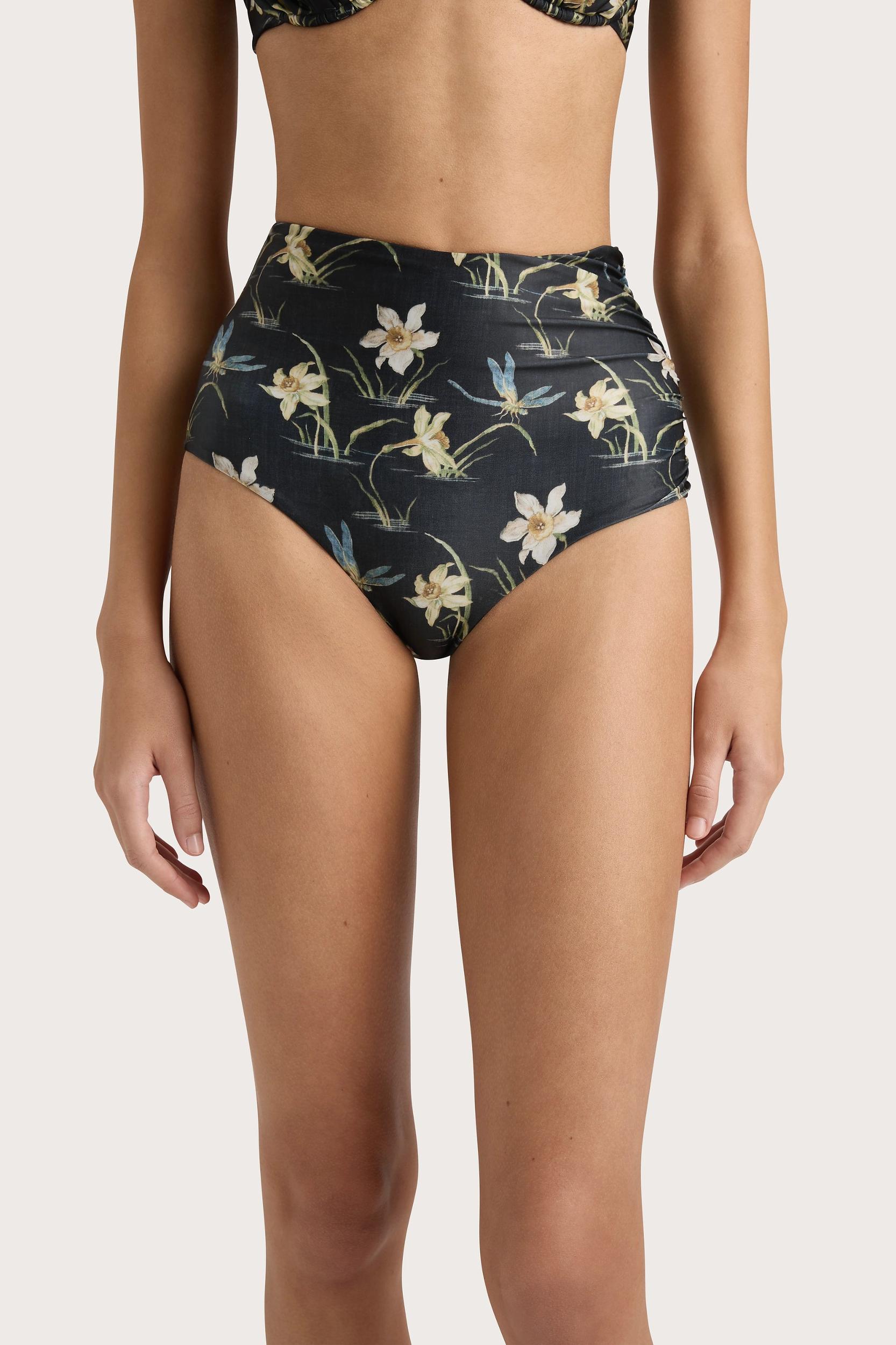 Emily Bikini Top Daffodil Print - Final Sale Product Image