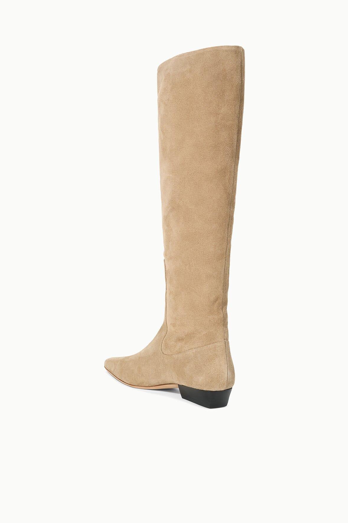WALLY FLAT BOOT | DUNE SUEDE Product Image