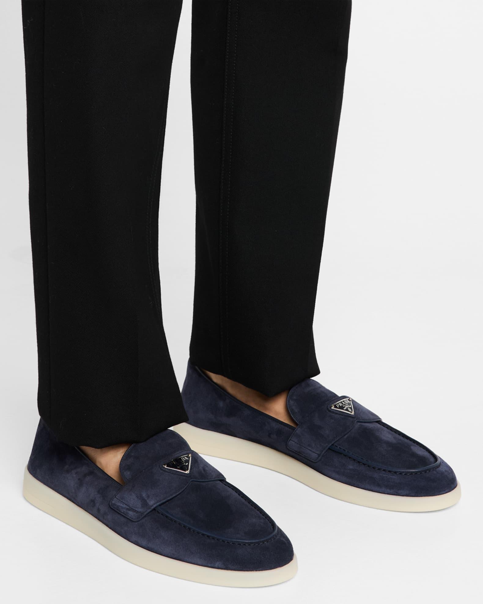 Men's Suede Boat Shoes Product Image