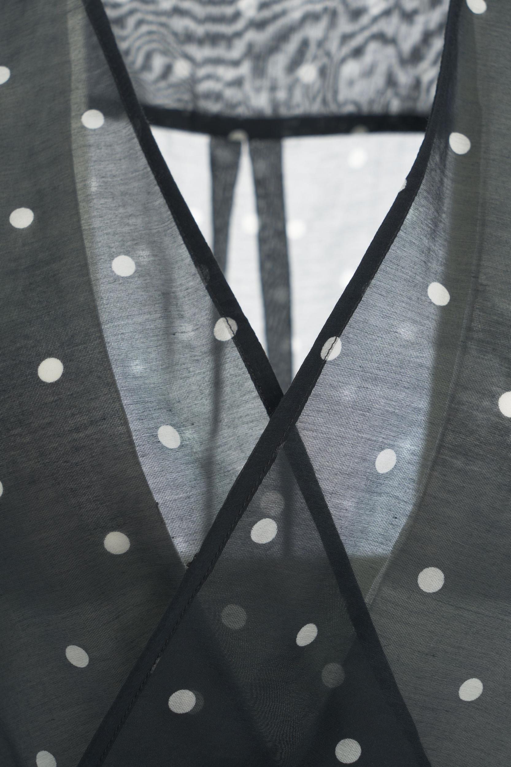 Blouse with polka dots Product Image