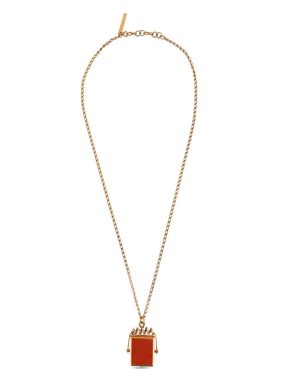 stone-pendant necklace Product Image