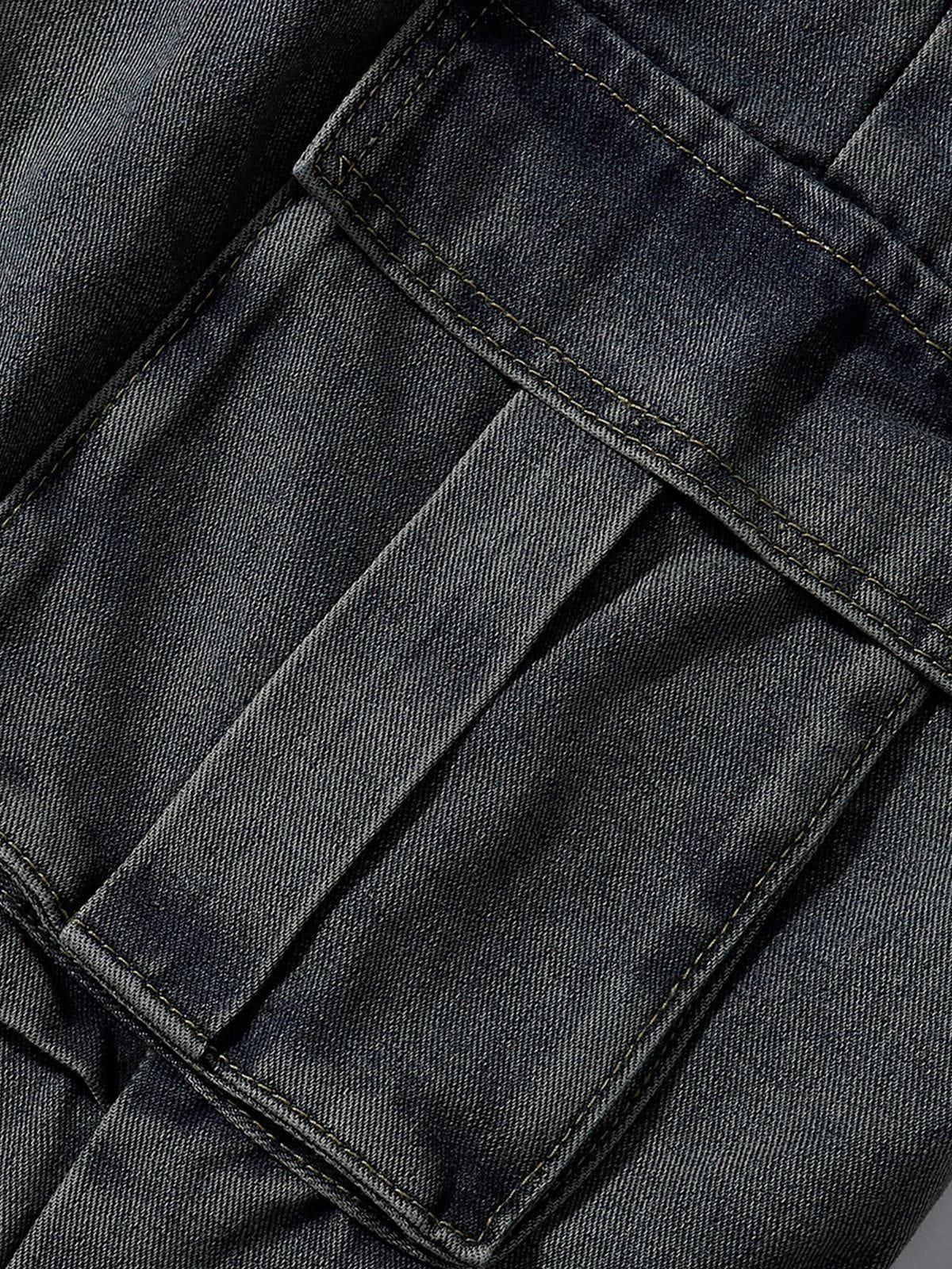 Aelfric Eden Multi Pocket Washed Longline Jorts Product Image