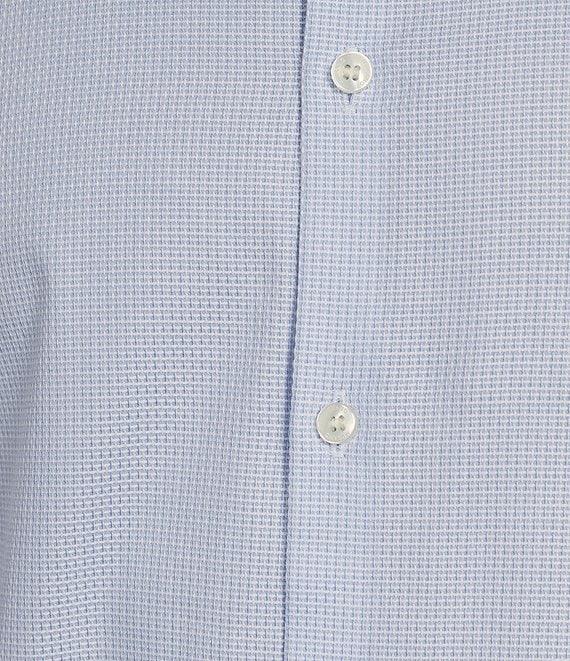 Murano Slim Fit Crosshatch Long Sleeve Woven Shirt Product Image
