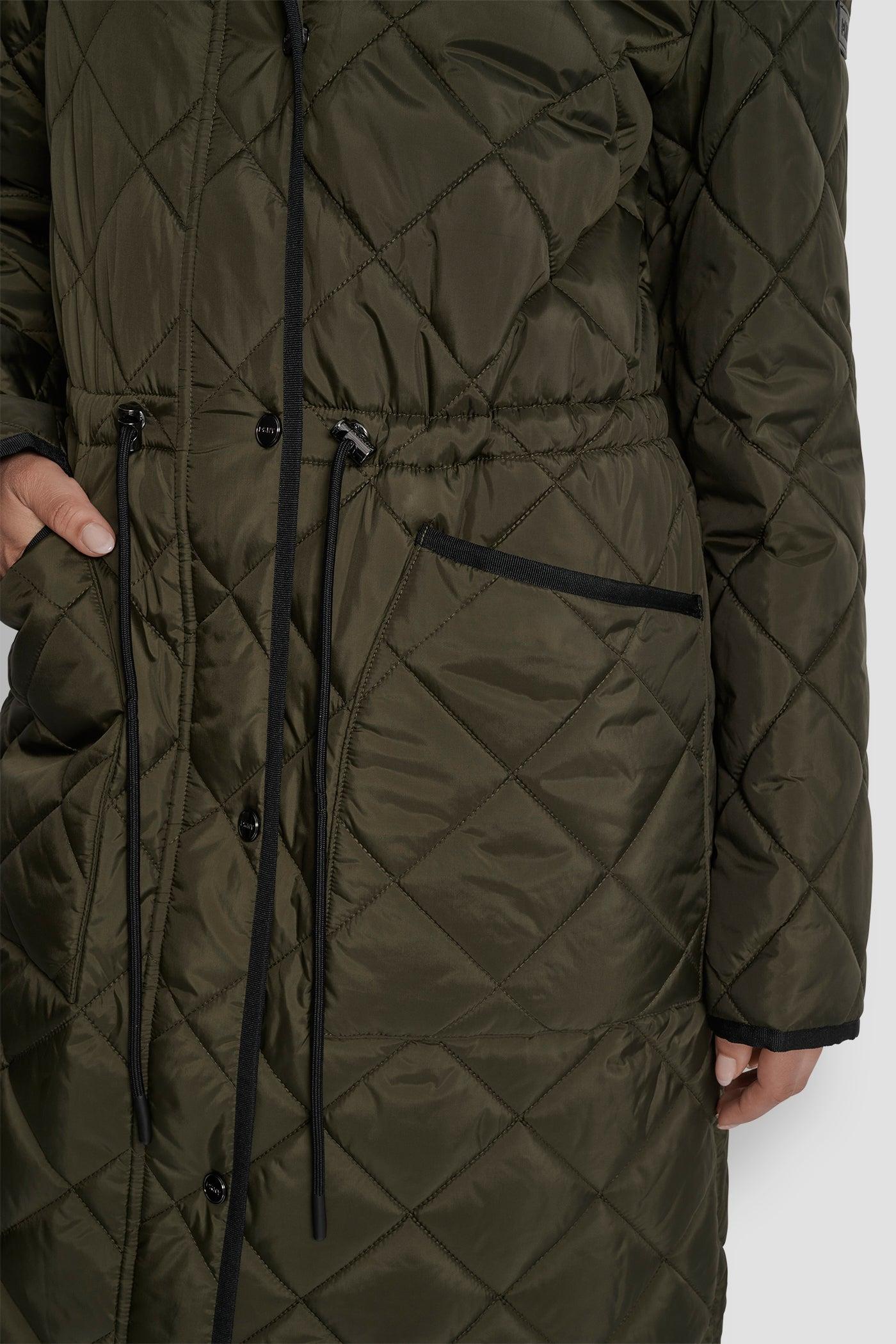 LONG QUILTED COAT Product Image