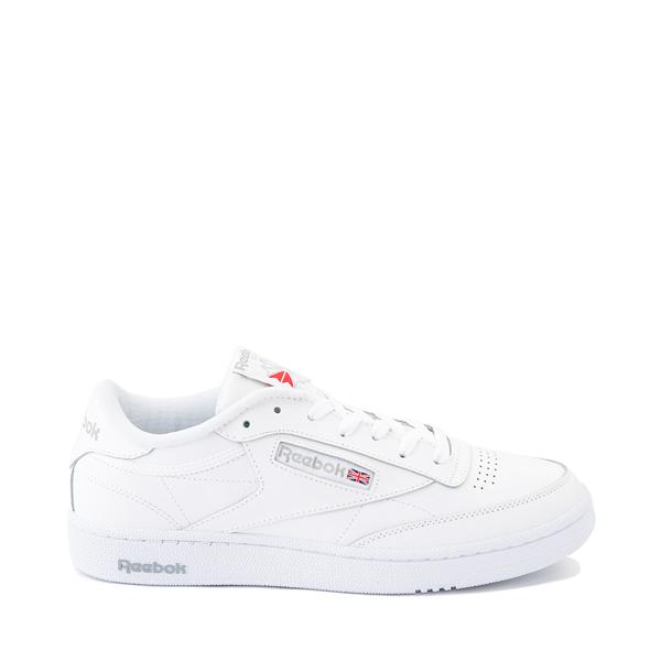 Reebok Mens Reebok Club C 85 - Mens Tennis Shoes White/Grey Product Image