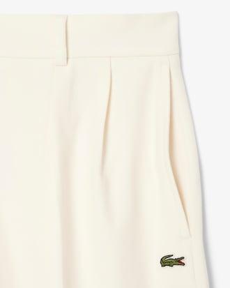 Oversized Pleated Flannel Pants Product Image