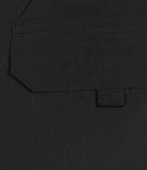 Roundtree & Yorke Boardwalk Cargo 9#double; Solid Swim Trunks Product Image