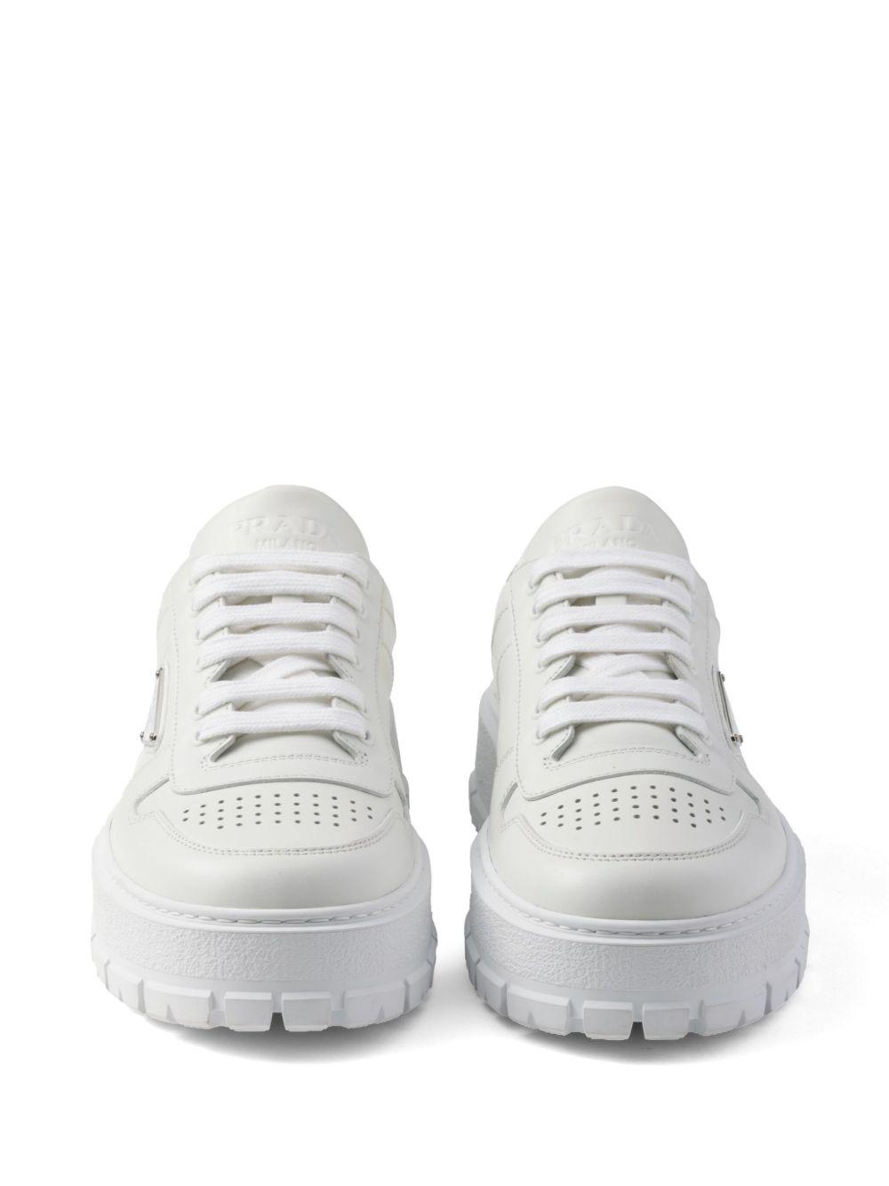 leather sneakers  Product Image