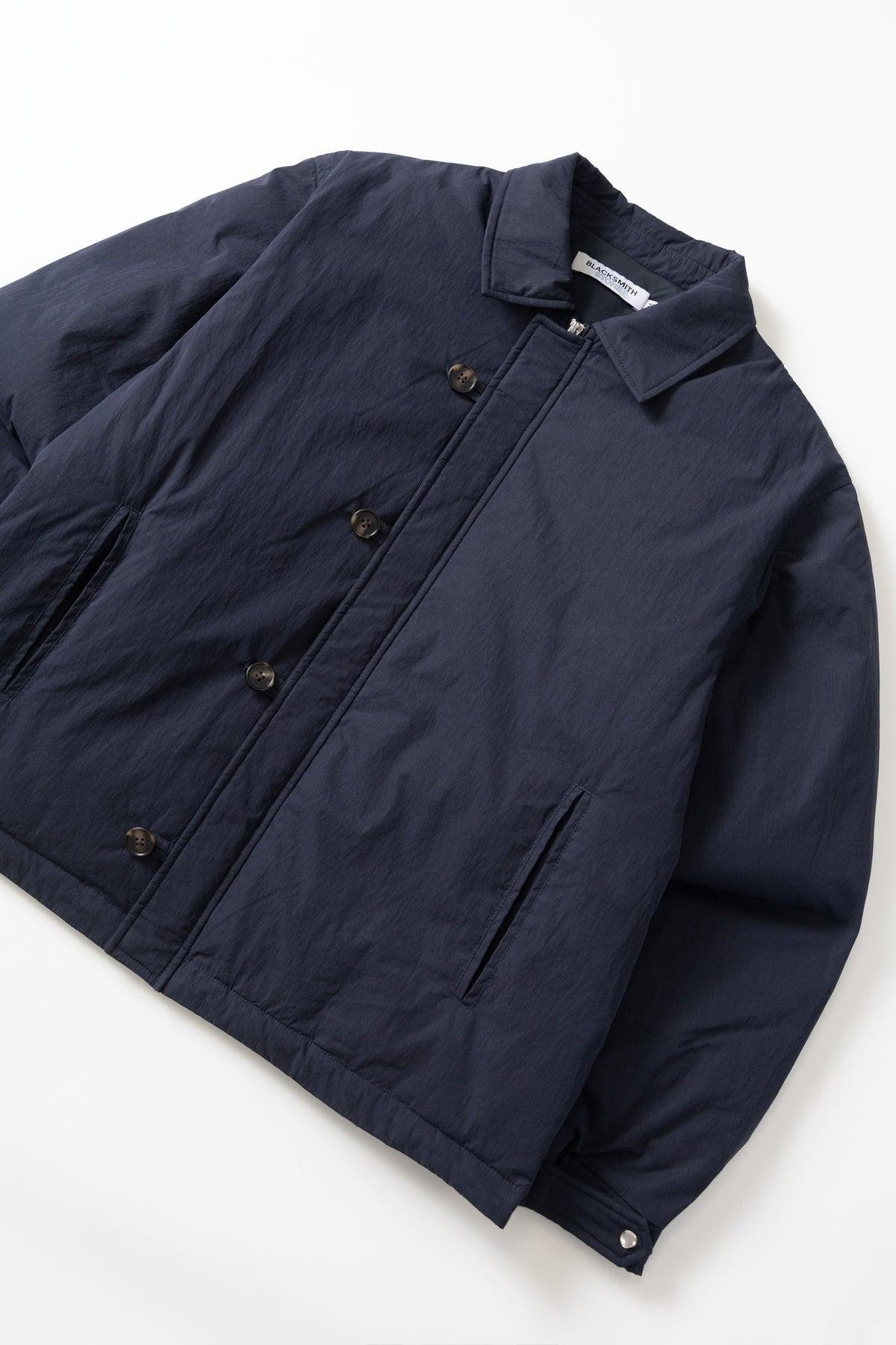 Blacksmith - Down Deck Jacket - Navy Product Image