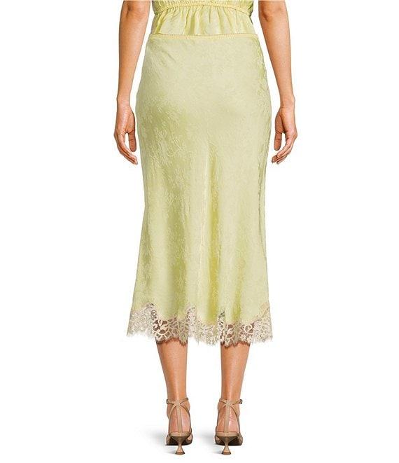 Rumored Lady Lace Coordinating Midi Skirt Product Image