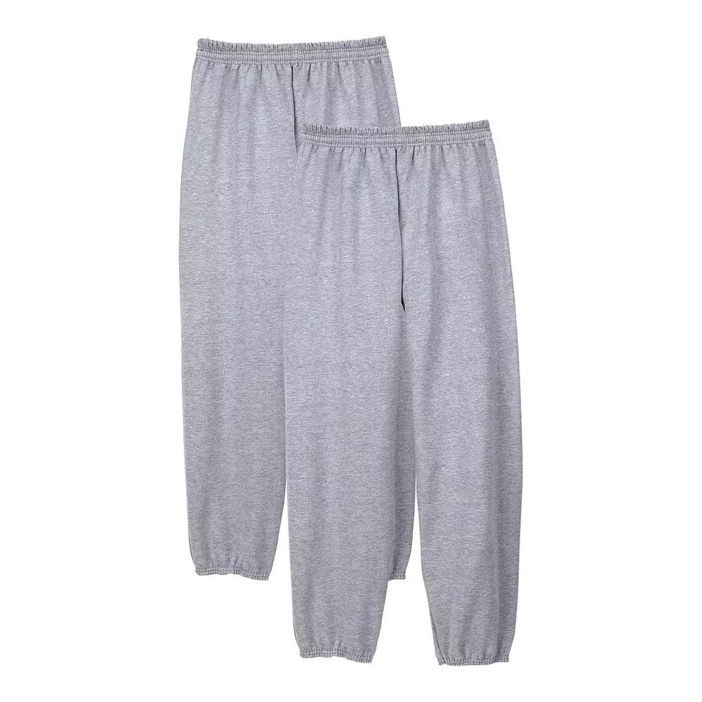 Men's Hanes® 2-Pack EcoSmart 32-in. Fleece Sweatpants,  Product Image