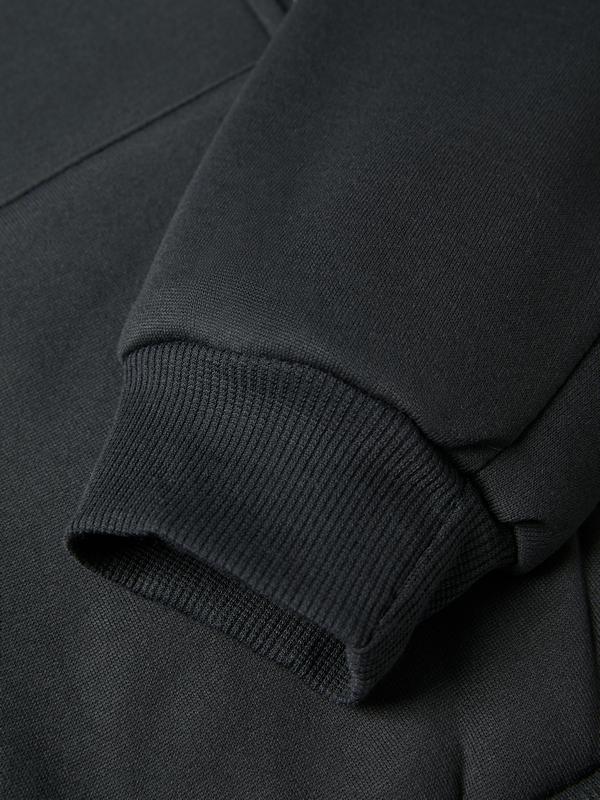 Men's Street Skull Star Heart Print Full Zip Oversized Hoodie Product Image