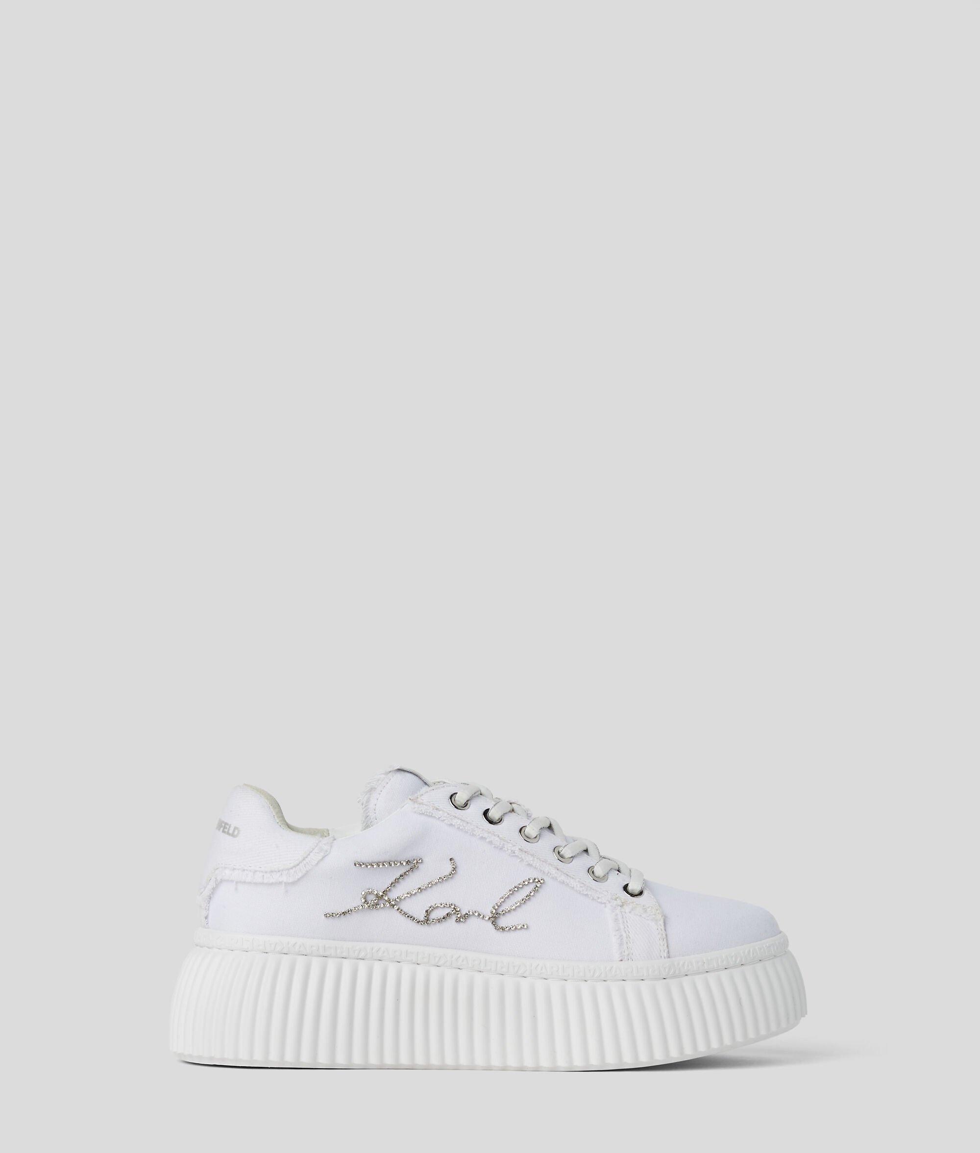 SIGNATURE KREEPER DENIM SNEAKERS Product Image