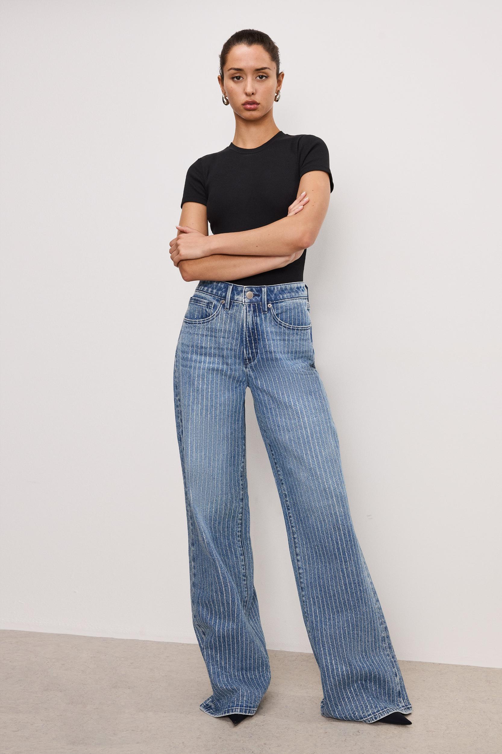 GOOD EASE RELAXED DIAMOND JEANS | INDIGO728 Product Image
