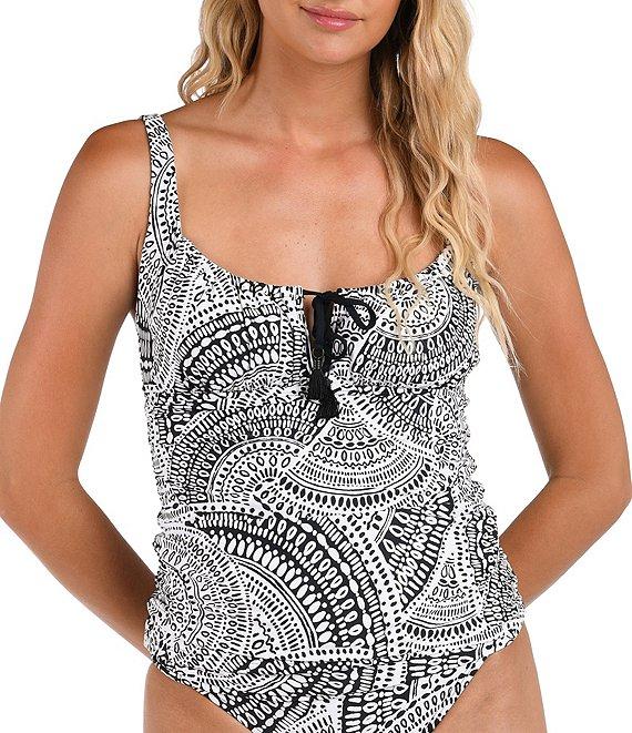 La Blanca Dream Catcher Shirred Banded Hipster Swim Bottom Product Image