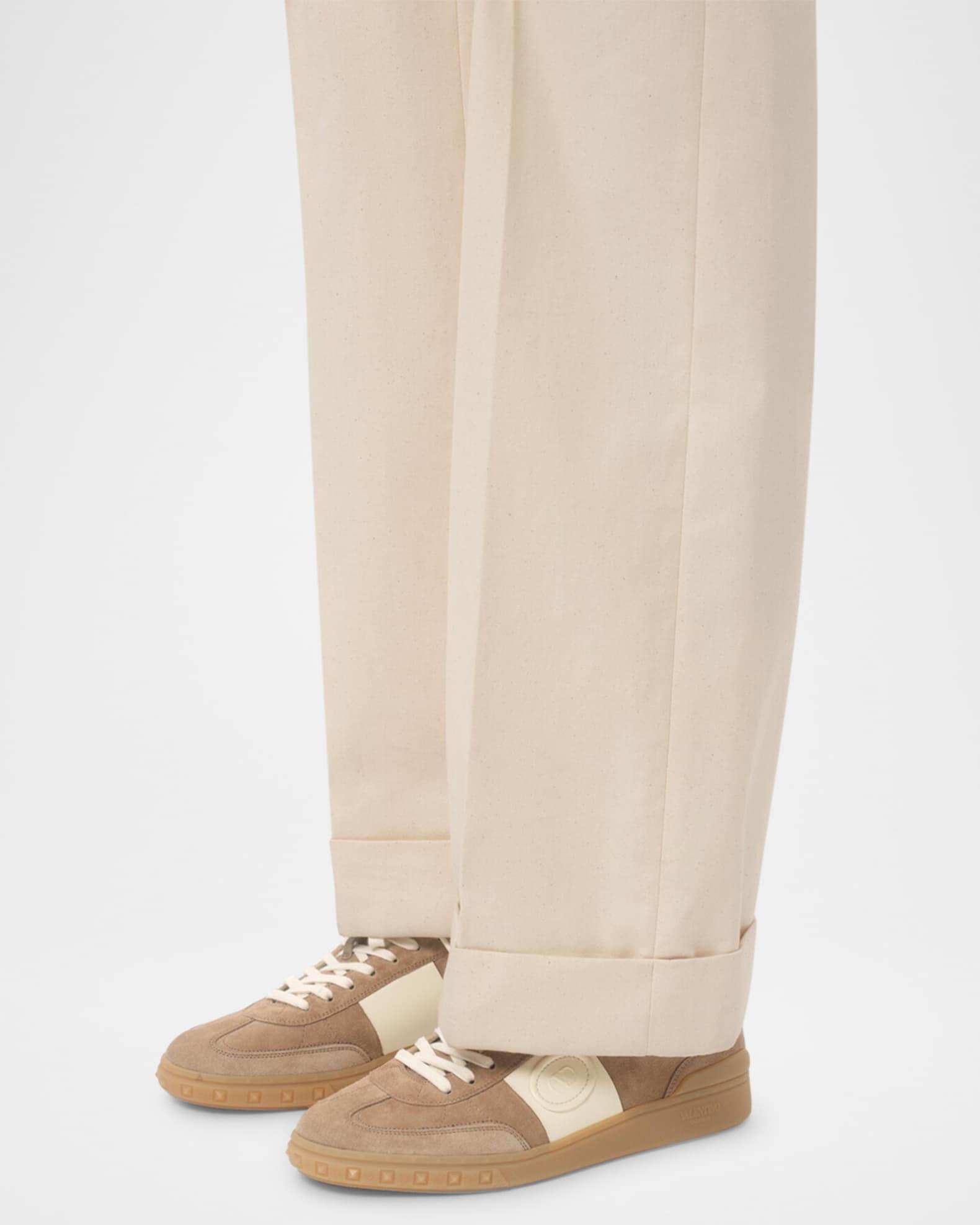 Men's Upvillage Low-Top Leather Sneakers Product Image