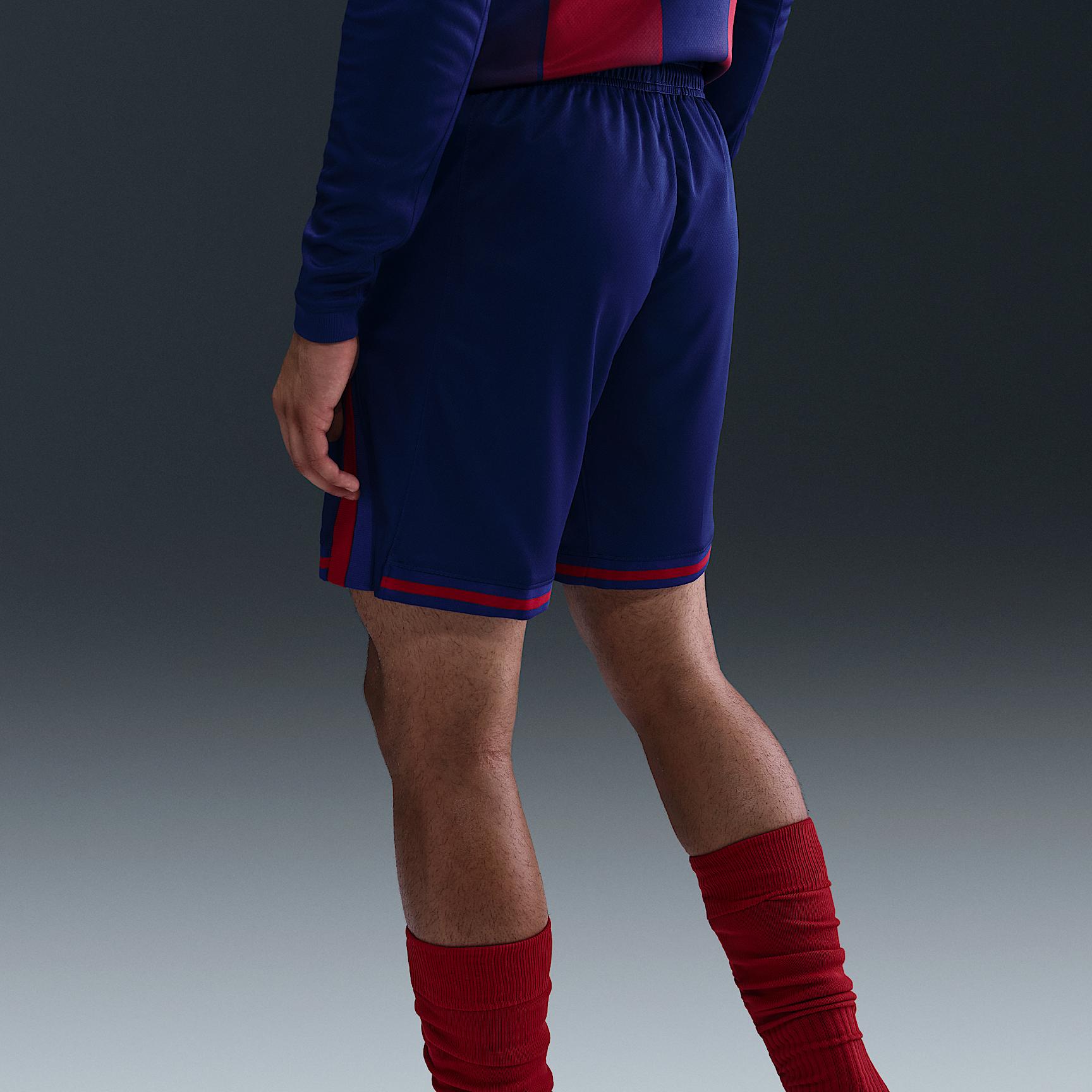 FC Barcelona 2025/26 Stadium Home Men's Nike Dri-FIT Soccer Replica Shorts Product Image