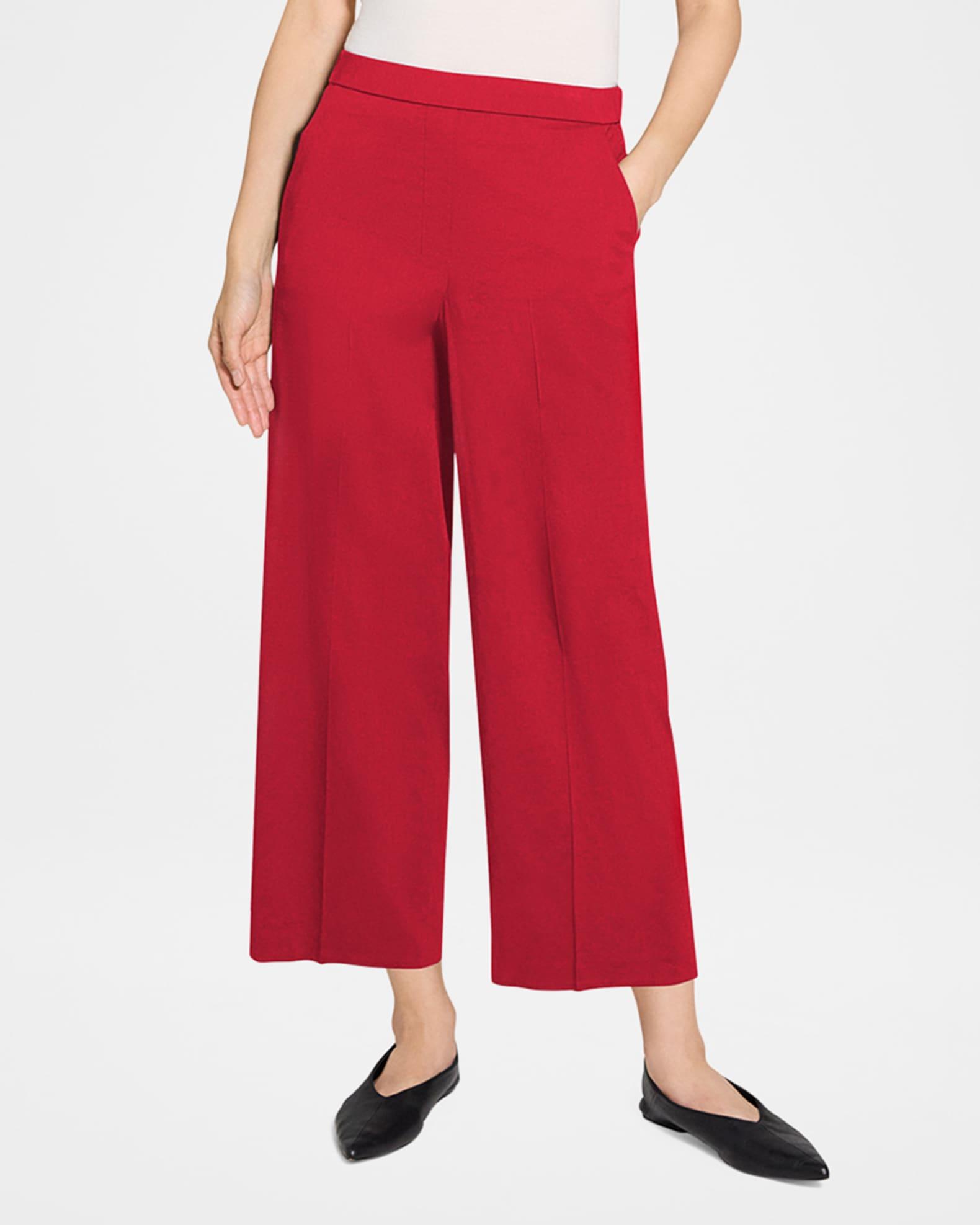 Terena Cropped Wide-Leg Pants Product Image