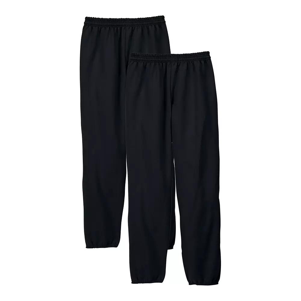 Men's Hanes® 2-Pack EcoSmart 32-in. Fleece Sweatpants,  Product Image