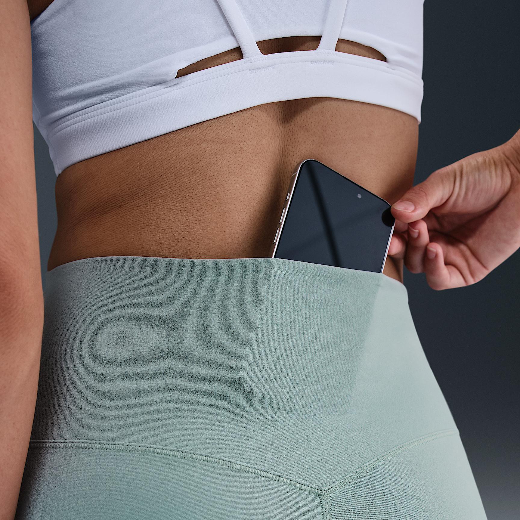 Nike Womens Zenvy High-Waisted Full-Length Leggings | DQ6013-017 Product Image