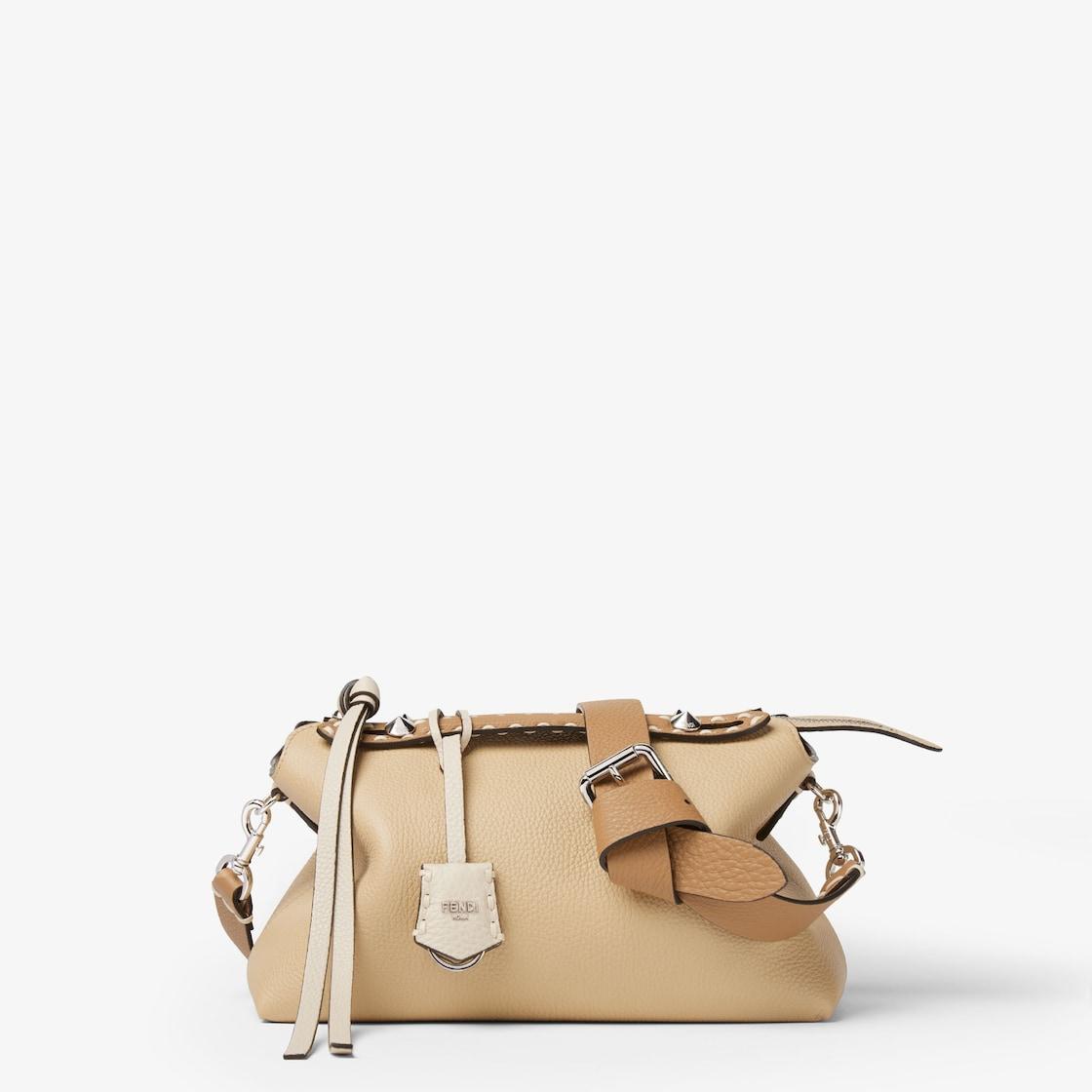 By The Way Selleria MediumMulticolor Selleria bag with 192 hand-sewn topstitches Product Image