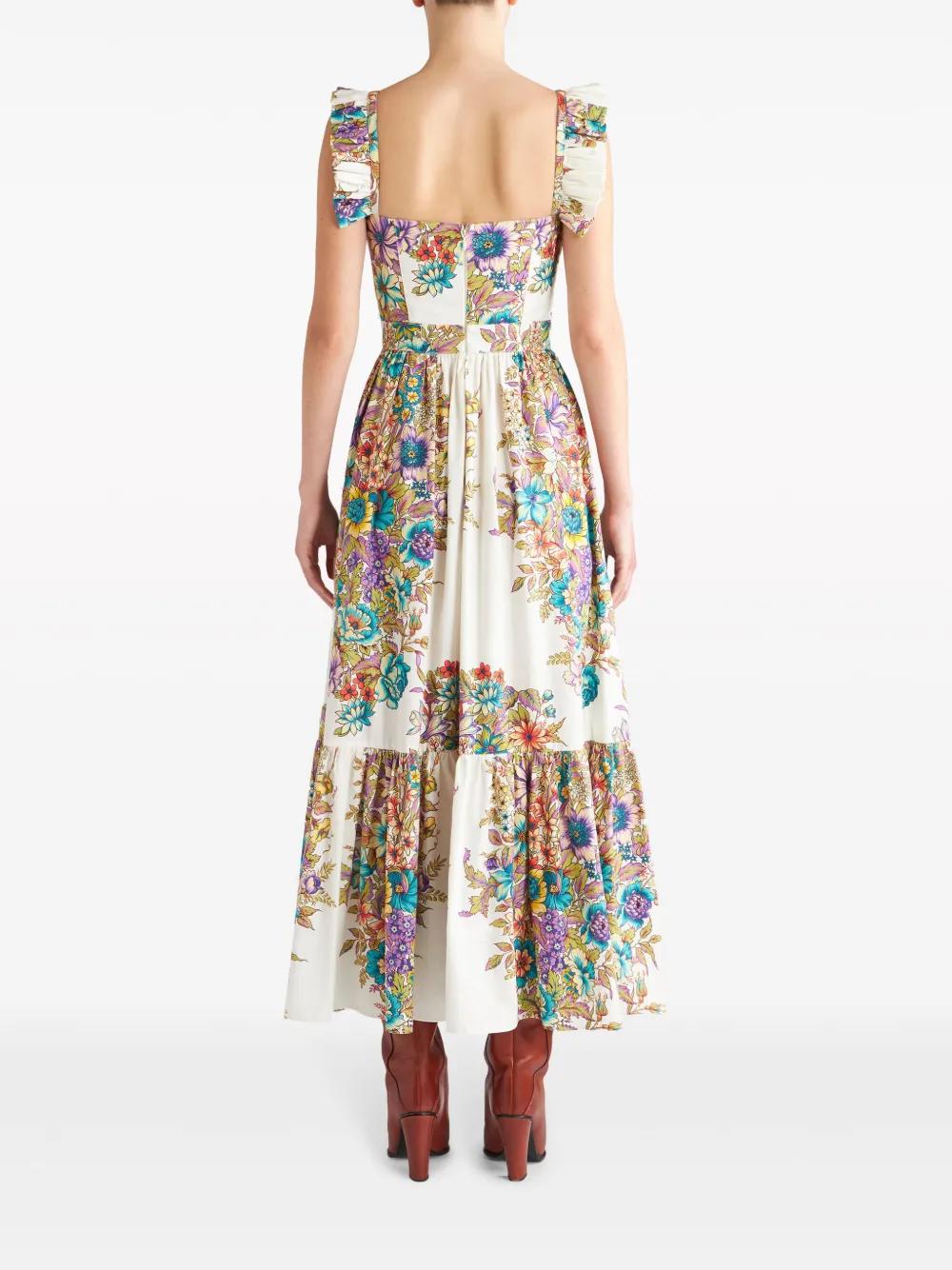 floral-print midi dress Product Image