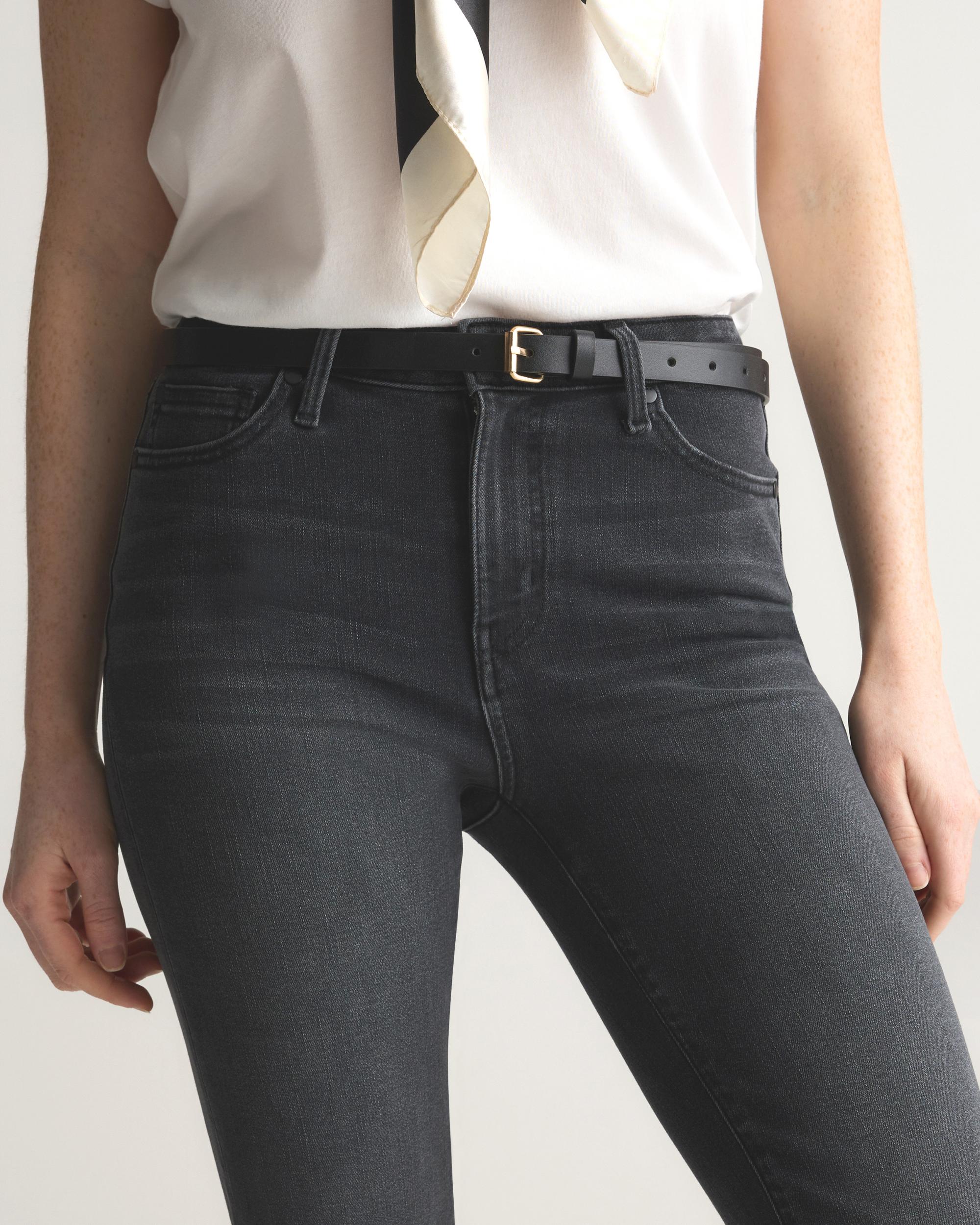 Quince | Women's Bella Stretch Kick Flare Jeans Organic Cotton Product Image