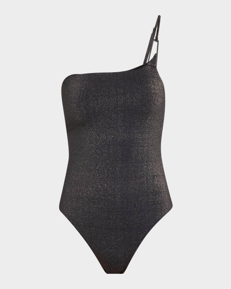 Alaia Asymmetric One-Piece Swimsuit Product Image