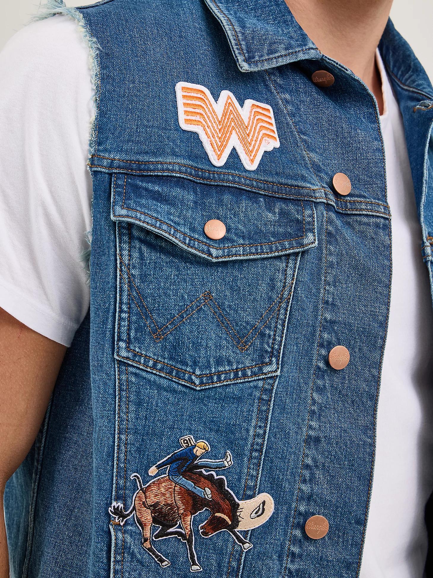 Wrangler x Whataburger Men's Cut-Off Vest in Rodeo Dust Fade Product Image