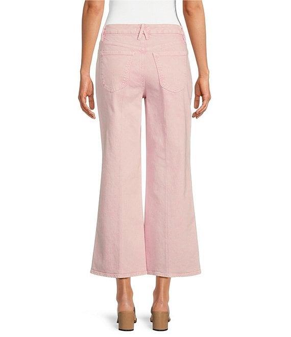 Good American Good Waist Cropped Palazzo Jeans Product Image